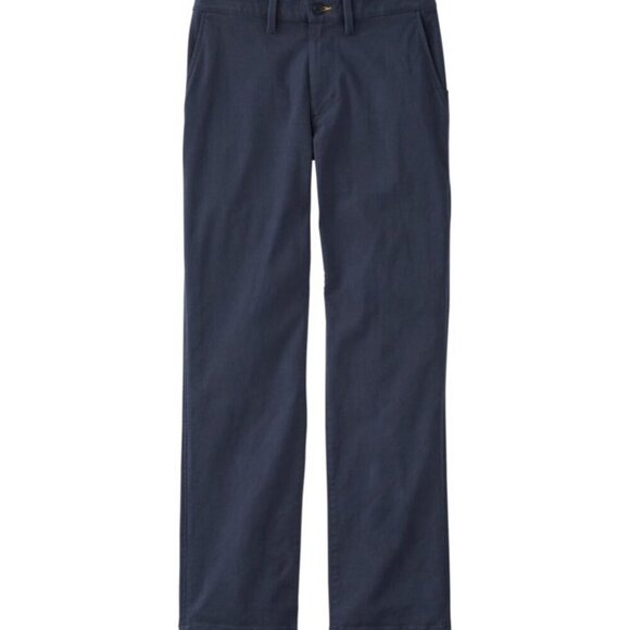 LL Bean Men's Classic Fit Straight Leg Comfort Stretch Chino Pants size 38x32 - Picture 2 of 14